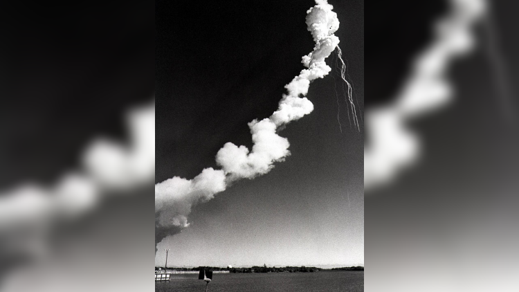The space shuttle Challenger exploded over Cape Canaveral, Fla., on Jan. 28, 1986.